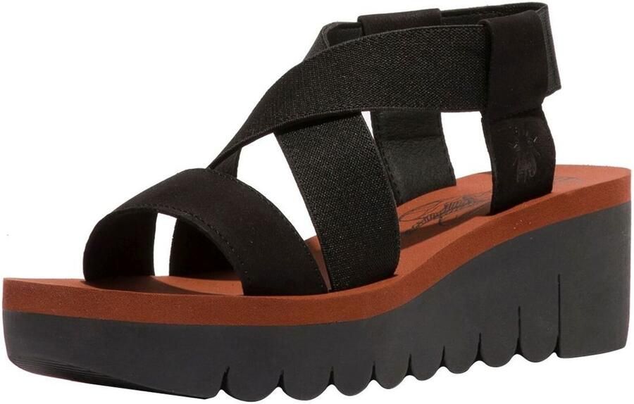 Fly London Sandalen met sleehak P144922013