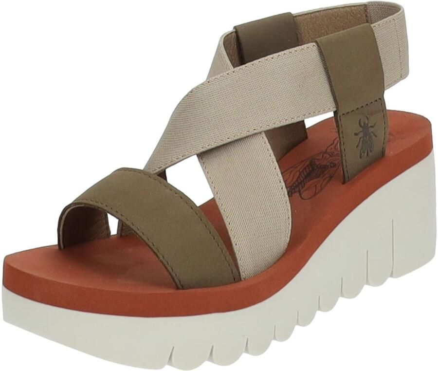 FLY LONDON Sandalen met riem sepia greige - Foto 4