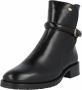 Fred de la Bretoniere dames rits-& gesloten boot Zwart - Thumbnail 2