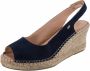 FRED DE LA BRETONIERE Espadrilles Dames 153010240 Maat: 42 Materiaal: Suède Kleur: Blauw - Thumbnail 5