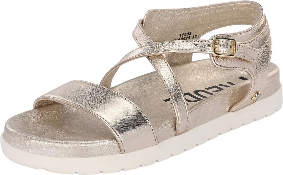 FREUDE Sandalen met riem 'AMELINE' platina