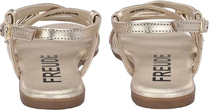 FREUDE Sandalen met riem 'Antares' goud - Foto 6