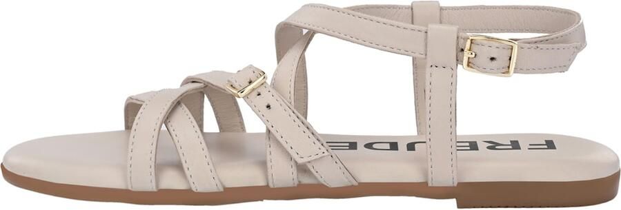 FREUDE Sandalen met riem 'Antares' lichtbeige - Foto 6