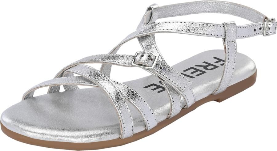 FREUDE Sandalen met riem 'Antares' zilver