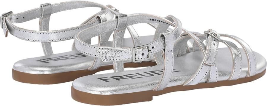 FREUDE Sandalen met riem 'Antares' zilver - Foto 4