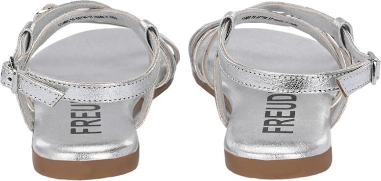 FREUDE Sandalen met riem 'Antares' zilver - Foto 5