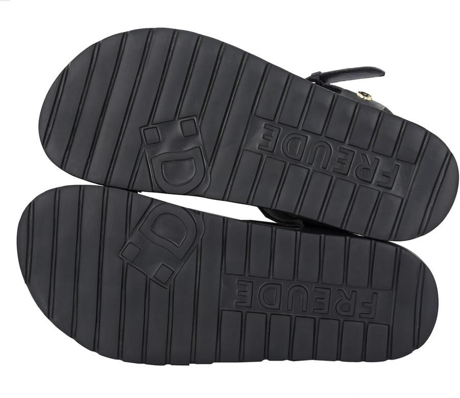 FREUDE Sandalen met riem 'ARTE' zwart wit - Foto 3