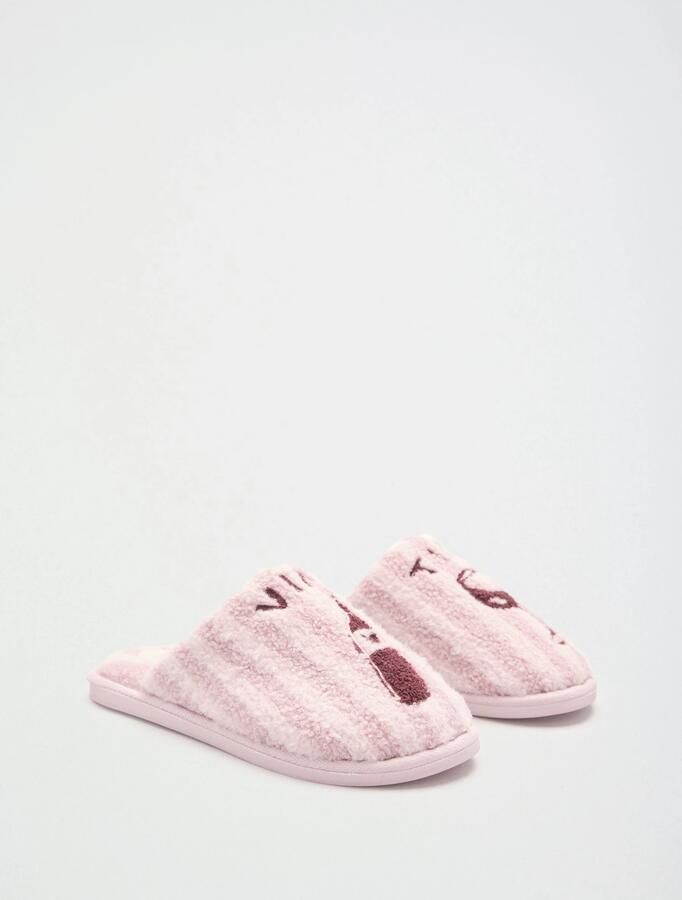 Friends Like These Huisschoenen rosa oudroze bourgogne - Foto 2