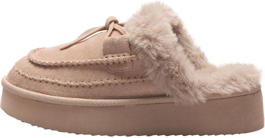 Friends Like These Muiltjes taupe