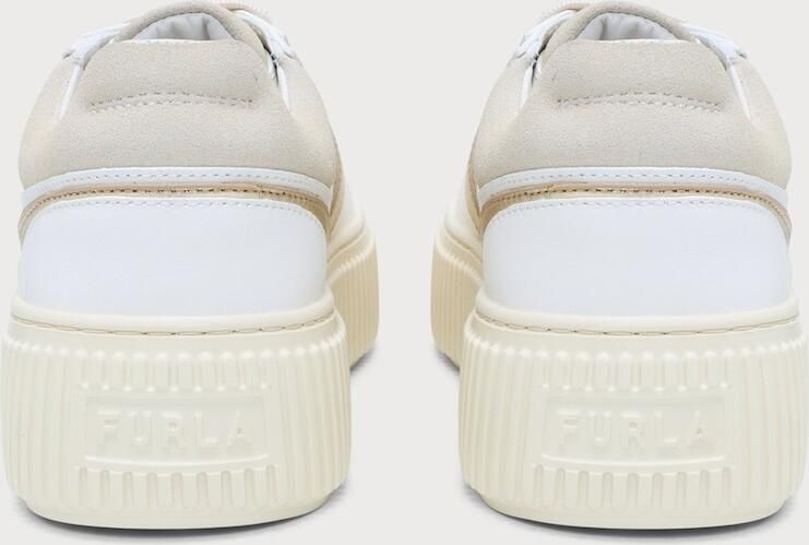 FURLA Sneakers laag goud wit wolwit - Foto 3
