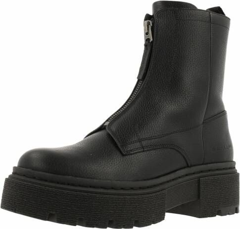 G-Star G Star Raw Kafey Pfm Hgh Lea Dnm W Veterboots Laarzen Met Veters Dames Zwart - Foto 9