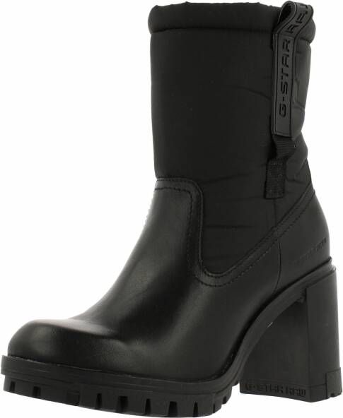 G-Star Hoge Hak Nylon Enkellaars met Logo Strap Black Dames - Foto 5