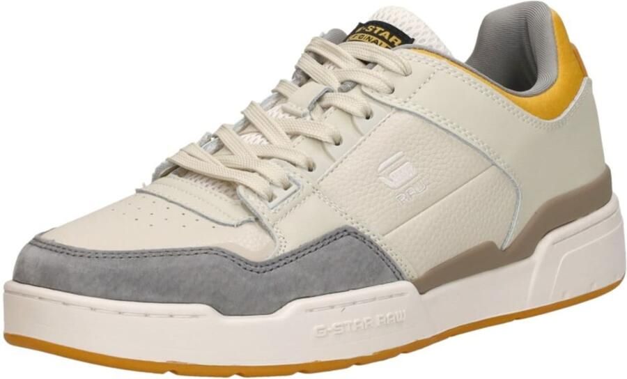G-STAR Attacc POP LEA M Sneakers Laag gebroken wit - Foto 4