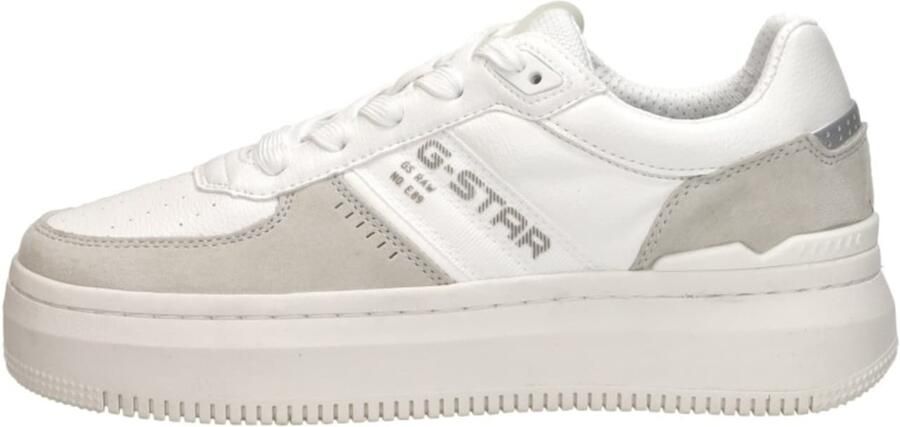 G-STAR Eve BSC LEA W Sneakers Laag wit