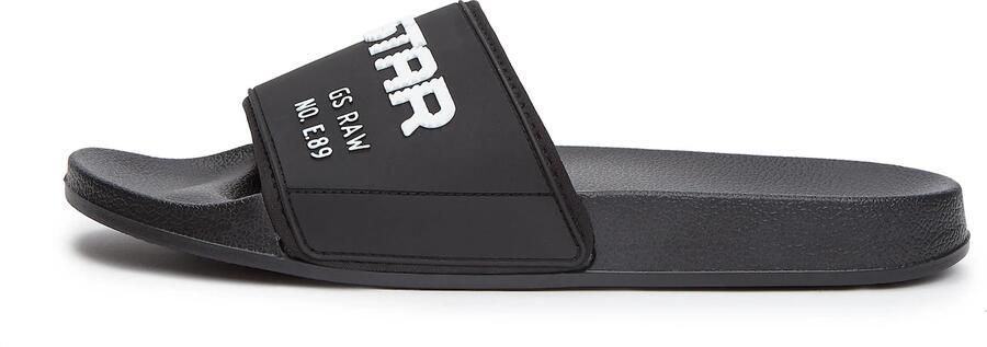 G-STAR Strand- badschoen 'Cart V TPU Slides' zwart wit