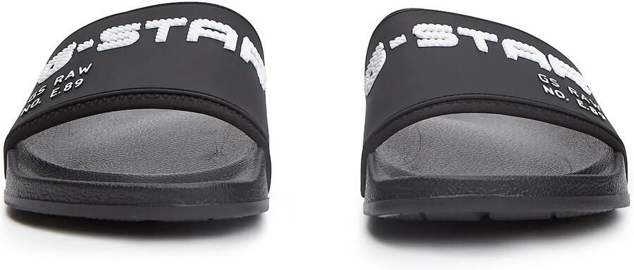 G-STAR Strand- badschoen 'Cart V TPU Slides' zwart wit - Foto 5
