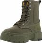 G-Star G Star Raw Kafey Pfm Hgh Lace K Veterboots Laarzen Met Veters Meisjes Groen - Thumbnail 3