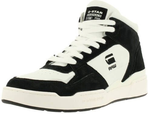 G-Star Raw ATTACC Mid Basic Heren Leren sneakers 2212 040711 WHT-ZWART - Foto 10