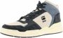 G-Star Raw ATTACC Mid Blocked Heren Leren sneakers 2242 040716 NVY-OFWHT - Thumbnail 4