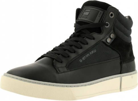 G-Star G Star Raw Ravond Mid Bsc M Hoge sneakers Leren Sneaker Heren Zwart - Foto 4