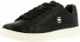 G-Star G STAR RAW Cadet Leather Dames Sneakers Sportschoenen Schoenen Zwart 2141 002510 BLK - Thumbnail 5