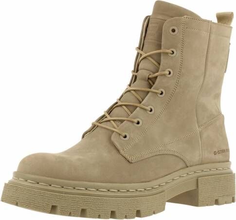 G-Star RAW Kafey Hgh Lace Nub W Veterboots Laarzen Met Veters Dames Taupe - Foto 8