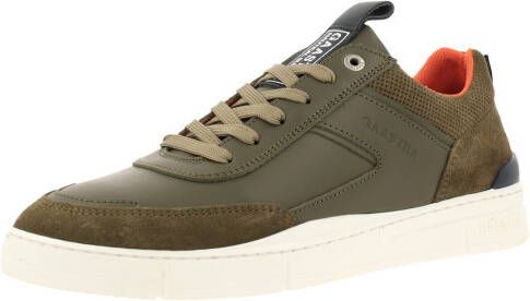 Gaastra Sneakers Groen Leer 301342 Heren Leer - Foto 4