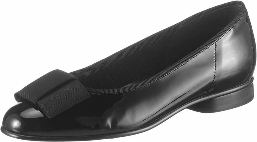 Gabor Ballerina's Flats kitten heel feestelijke schoenen met decoratieve strik - Foto 7