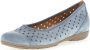 Gabor -Dames blauw licht ballerina's & mocassins - Thumbnail 4