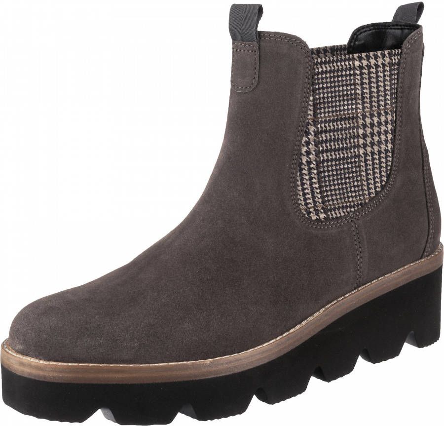 Gabor Chelsea boots met geruite stretchinzet - Foto 3