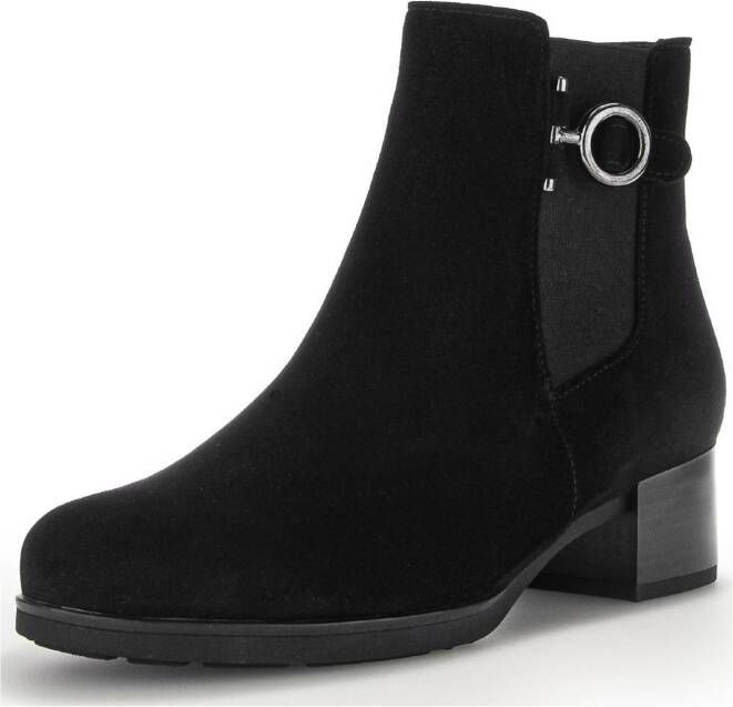 Gabor Enkellaarsjes zwart Suede Dames - Foto 4