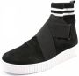 Gabor Best Fitting Zwarte Slip-on Sneakers Dames - Thumbnail 4