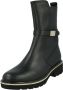 Gabor 92.732.57 Foulardcalf schwarz mic gold damesschoenen Enkellaarsjes laarzen kort zwart dames laarzen - Thumbnail 4
