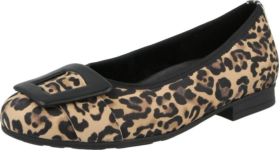 GABOR Ballerina beige bruin zwart