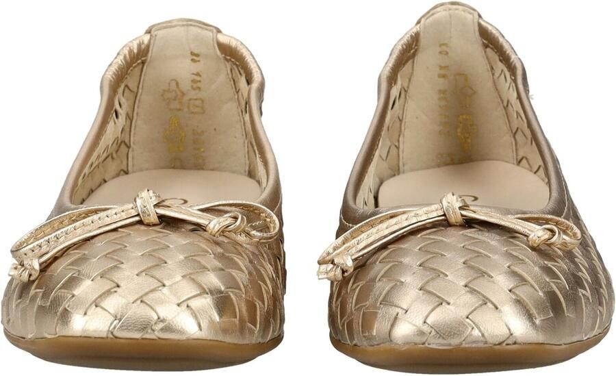 Gabor 84.145.62 metallic gold elegante dames ballerina - Foto 3