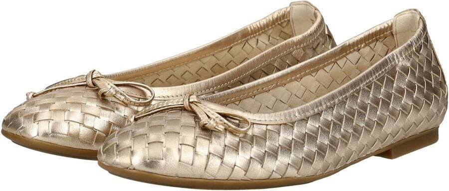 Gabor 84.145.62 metallic gold elegante dames ballerina - Foto 5