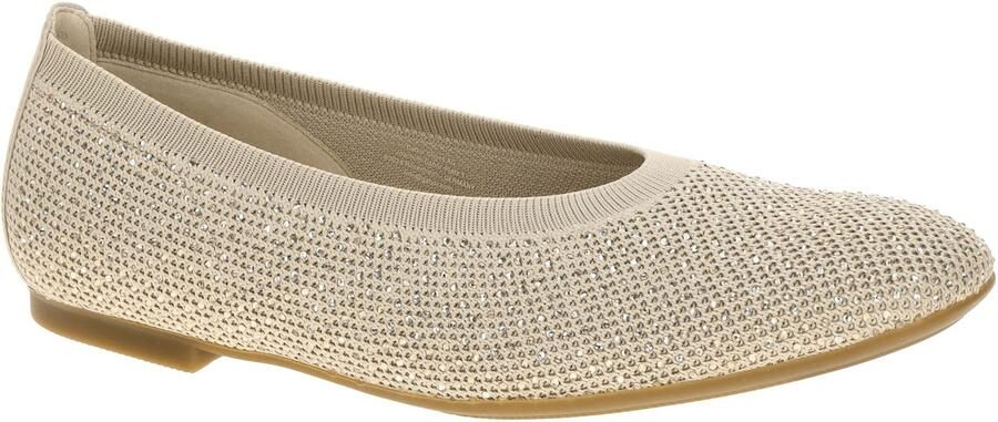 Gabor Ballerina Beige Steentjes - Foto 4