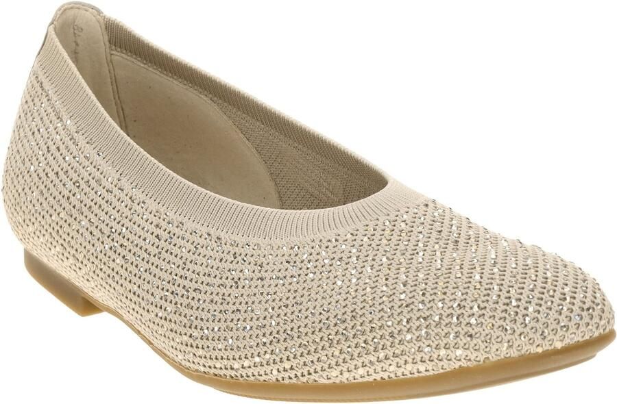 Gabor Ballerina Beige Steentjes - Foto 5