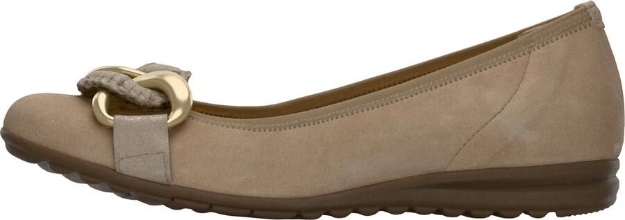 Gabor beige dames instappers - Foto 2