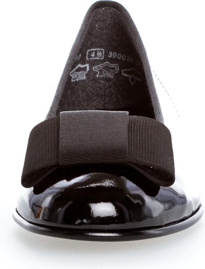 Gabor Ballerina's Flats kitten heel feestelijke schoenen met decoratieve strik - Foto 7