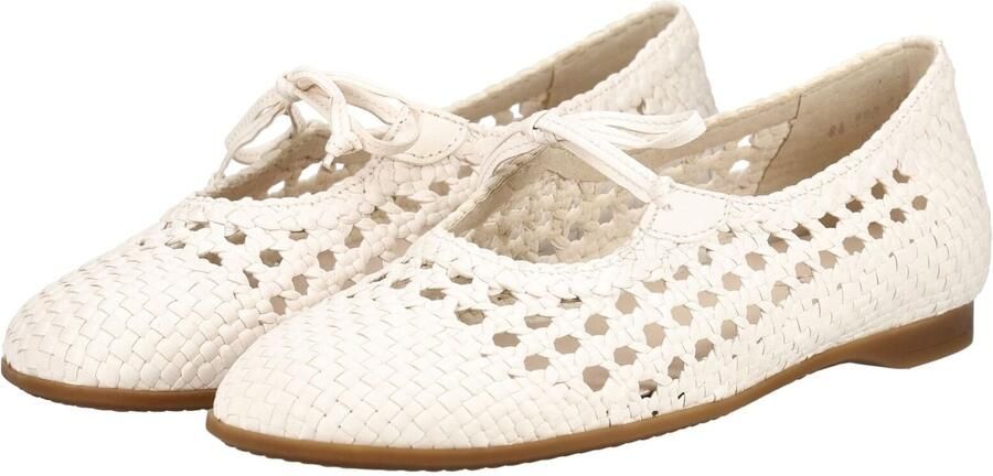 GABOR Ballerina met riempjes crème - Foto 6
