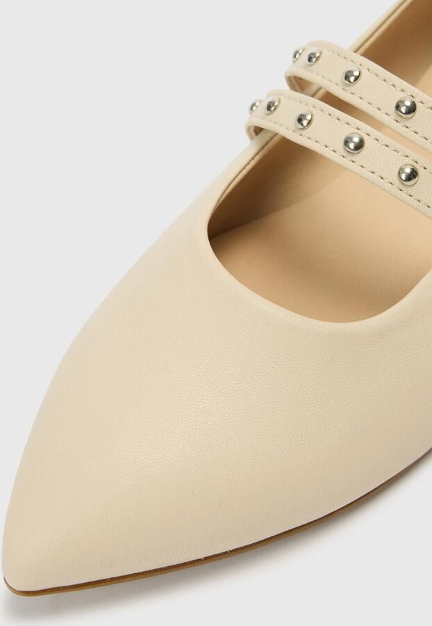 GABOR Ballerina met riempjes offwhite - Foto 4