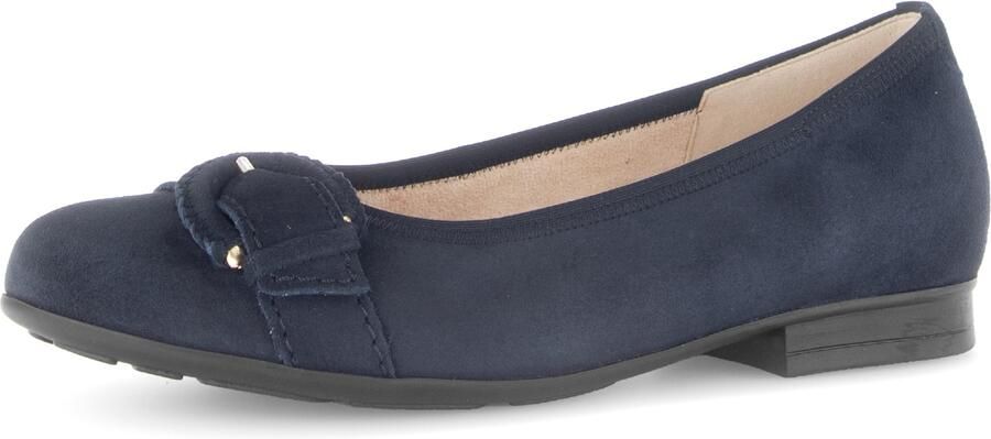 Gabor Ballerina's Florence blokhak business schoen comfort schoen met elastische afwerking breedte g - Foto 6