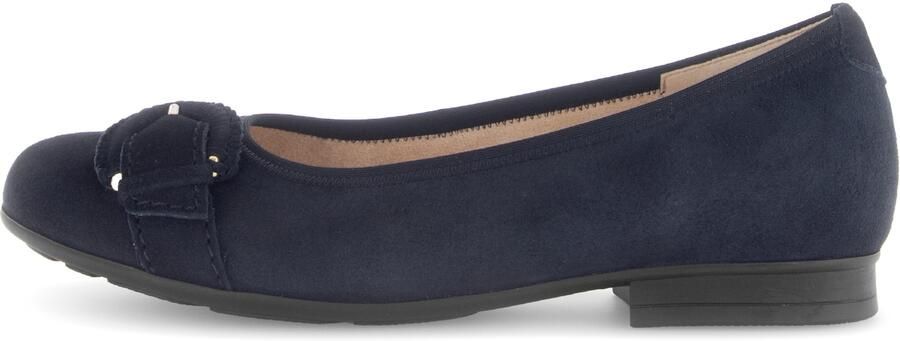 Gabor Ballerina's Florence blokhak business schoen comfort schoen met elastische afwerking breedte g - Foto 2