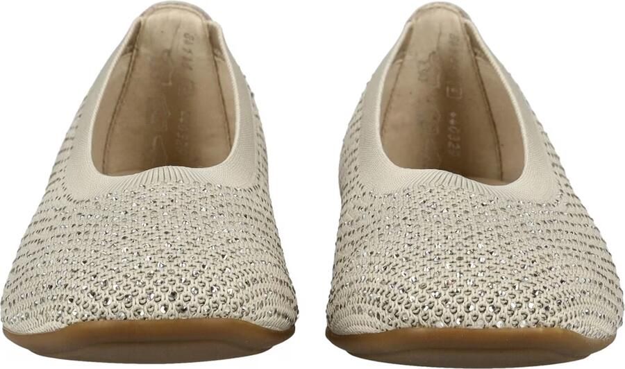 Gabor Ballerina Beige Steentjes - Foto 7