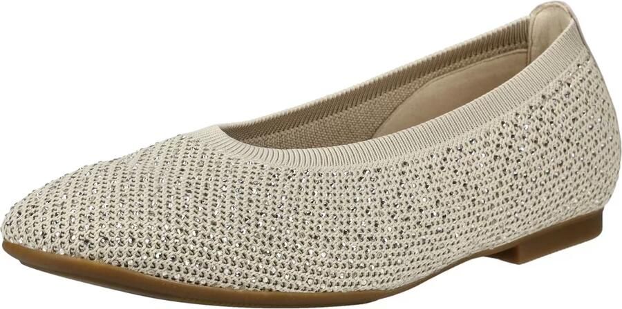 Gabor Ballerina Beige Steentjes - Foto 5