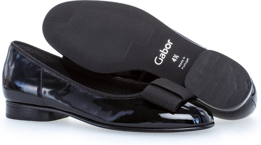 Gabor Ballerina's Flats kitten heel feestelijke schoenen met decoratieve strik - Foto 7