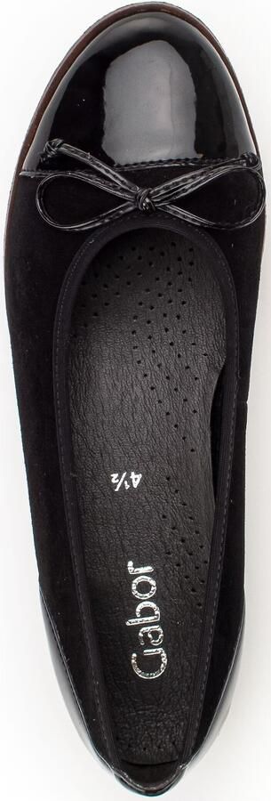 Gabor Ballerina's Flats chunky slipper met comfortabele elastische afwerking - Foto 8