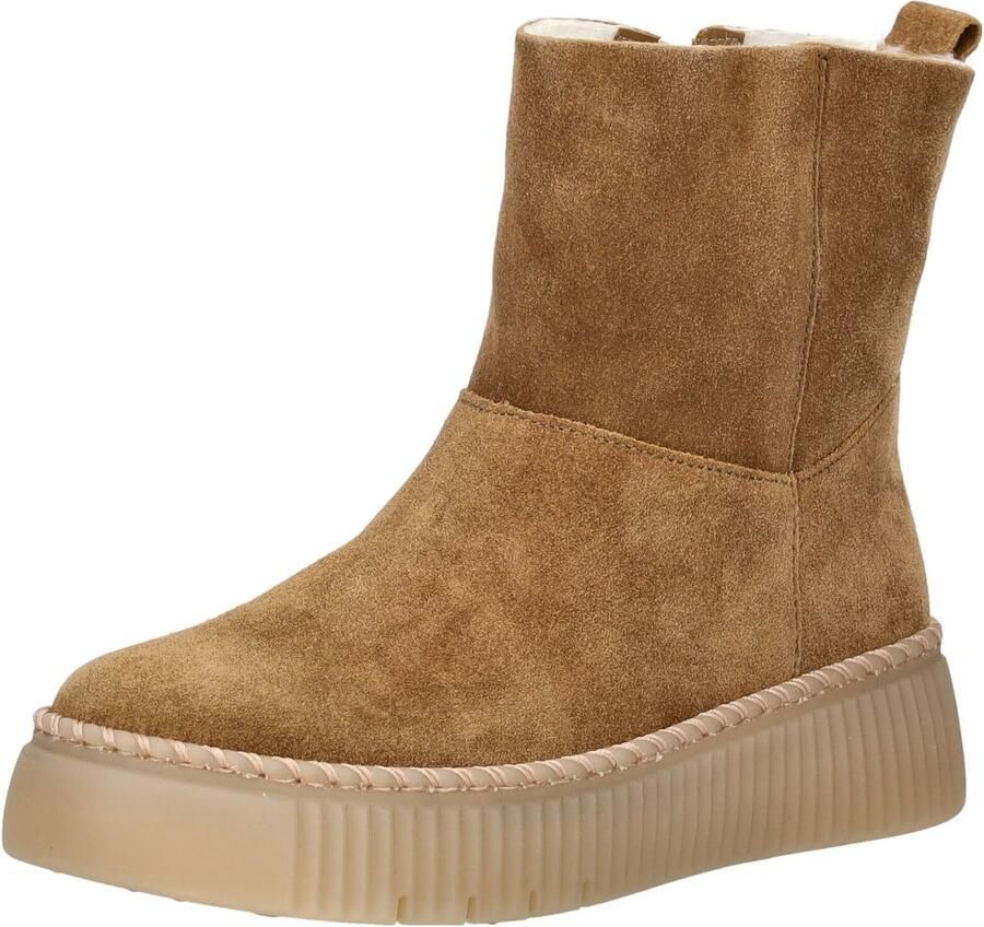 Gabor Enkellaarsjes cognac Suede Dames