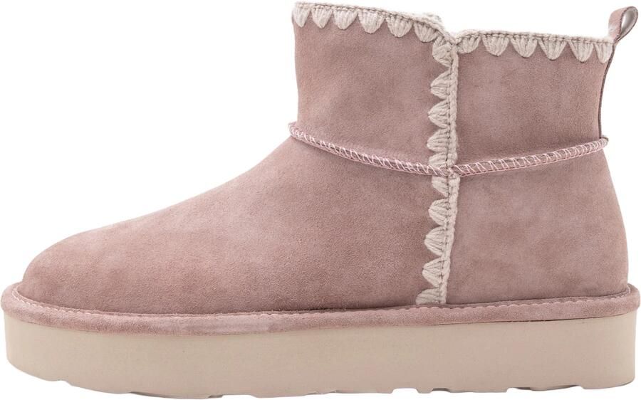 GABOR Boots poederroze offwhite